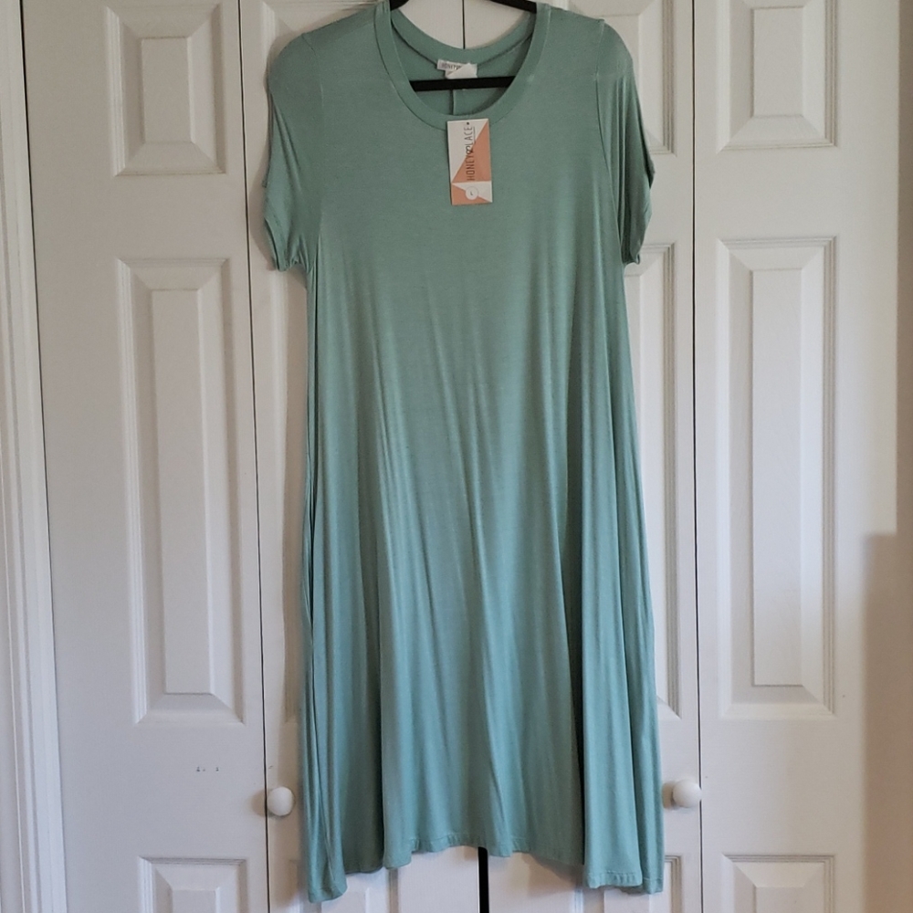 Honey and Lace Napa Dress Large NWT